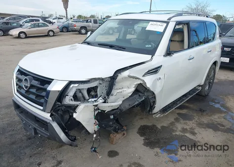 2022 Nissan Armada Platinum 2Wd from USA, damaged, VIN JN8AY2DA3N9392653